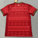2025-26 Brazil Red Special Edition Training shirts (Print Personalized AD) (圆领)