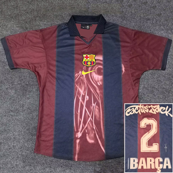 2025-26 BAR Joint Edition Cactus Jack #2 BARCA Fans Soccer Jersey