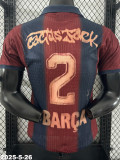 2025-26 BAR Joint Edition Cactus Jack #2 BARCA Player Version Soccer Jersey