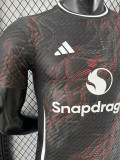 2025-26 Man Utd Black Red Special Edition Player Version Training shirts