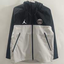 2025-26 PSG Jordan Black white Windbreaker