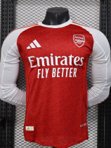 2025-26 ARS Home Long Sleeve Player Version Soccer Jersey (长袖球员)