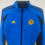 2025-26 Club America Black & Blue Double Sided Windbreaker (双面风衣)