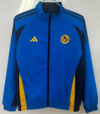 2025-26 Club America Black & Blue Double Sided Windbreaker (双面风衣)