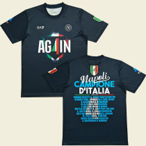 2024-25 Napoli Dark Blue ChampionT-Shirt (深蓝色)