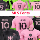 2025-26 Inter Miami Blue Pink Joint Edition Fans Soccer Jersey (左袖带图)猿