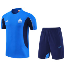 2025-26 Marseille Lake blue Training Short Suit