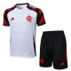 2025-26 Flamengo White Training Short Suit #D2564