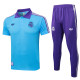 2025-26 RMA Light blue Short shirts and Long trousers Suit #C2520