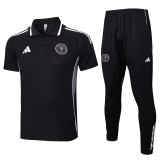 2025-26 Inter Miami Black Short shirts and Long trousers Suit #C2524