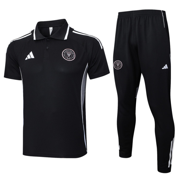 2025-26 Inter Miami Black Short shirts and Long trousers Suit #C2524