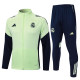 2025-26 RMA Light green Jacket Tracksuit #A2536