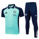 2025-26 ARS Light blue Short shirts and Long trousers Suit #C2527