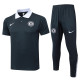 2025-26 CHE Dark gray Short shirts and Long trousers Suit #C2522