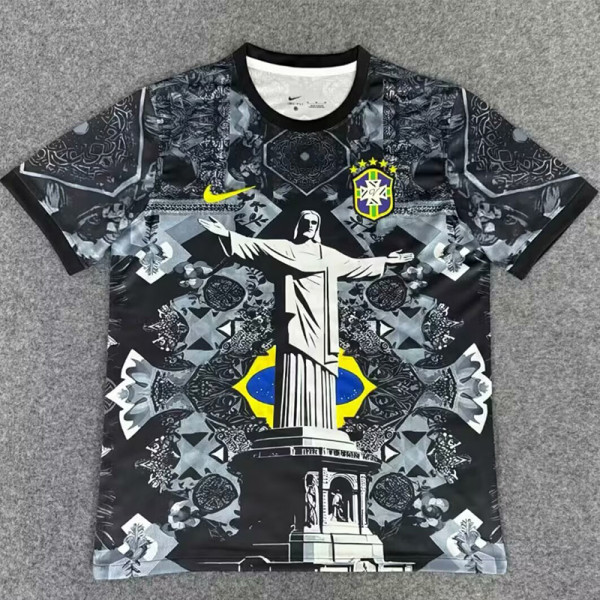 2025-26 Brazil Black Special Edition Training shirts (女神)