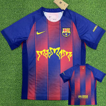 2025-26 BAR Home Print Personalized AD Fans Soccer Jersey (Motomami)