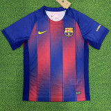 2025-26 BAR Home Print Personalized AD Fans Soccer Jersey