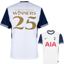 2024-25 TOT Home Print Europa League Winners #25 Fans Soccer Jersey