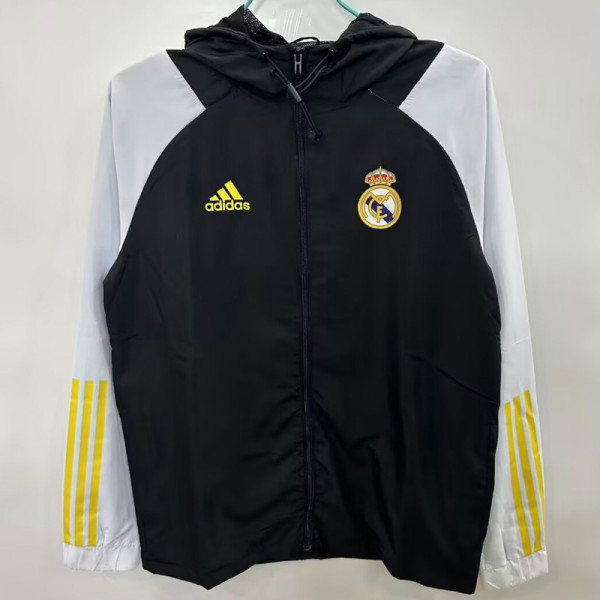 2025-26 RMA Black Windbreaker
