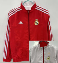 2025-26 RMA Red & White Double Sided Windbreaker (双面风衣)