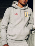 2024-25 Man Utd Grey Hoodie Tracksuit (High Quality)(卫衣套装)