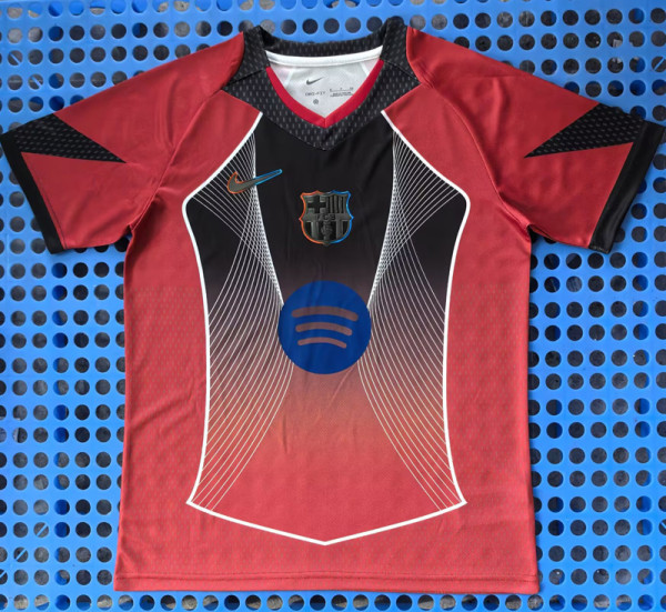 2025-26 BAR Red Concept Edition Training shirts (胶标)