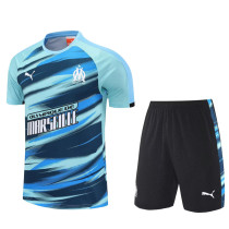 2025-26 Marseille Lake blue Training Short Suit