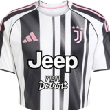 2025-26 JUV Home Long Sleeve Player Version Soccer Jersey (长袖球员)