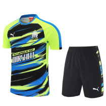 2025-26 Marseille Fluorescent green Training Short Suit