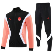 2025-26 PSG Jordan Black Jacket Tracksuit