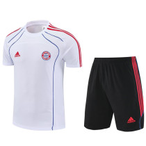 2025-26 Bayern White Training Short Suit