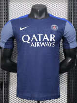 2025-26 PSG Royal blue Player Version Training shirts