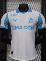 2025-26 Marseille White Special Edition Player Version Soccer Jersey