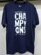 2025 PSG Royal blue Champion High Quality Casual T-Shirt 宝蓝圆领