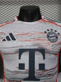 2025-26 Bayern Away Long Sleeve Player Version Soccer Jersey (长袖球员)