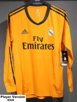 2013-2014 RMA Third Player Version 长袖球员 Long Sleeve Retro Soccer Jersey
