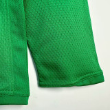 2007-2008 Man Utd Green Goalkeeper Long Sleeve Retro Soccer Jersey (长袖)