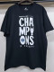2025 PSG Black Champion High Quality Casual T-Shirt 黑圆领