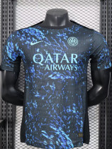 2025-26 INT Blue Black Special Edition Player Version Soccer Jersey