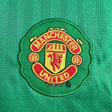2007-2008 Man Utd Green Goalkeeper Retro Soccer Jersey