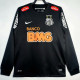 2012-2013 Santos FC Black Long Sleeve Retro Soccer Jersey (长袖)