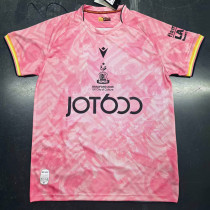 2025-26 Bradford City Pink Fans Soccer Jersey