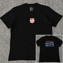 2025-26 BAR Black High Quality Casual T-Shirt #圆领红标