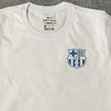 2025-26 BAR White High Quality Casual T-Shirt #圆领蓝标