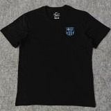 2025-26 BAR Black High Quality Casual T-Shirt #圆领蓝标
