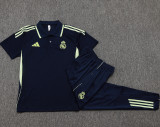 2025-26 RMA Royal blue Short shirts and Long trousers Suit #C2536