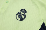 2025-26 RMA Light green Short shirts and Long trousers Suit #C2532