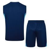 2025-26 ARS Royal blue Tank top and shorts suit #D2570