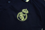 2025-26 RMA Royal blue Short shirts and Long trousers Suit #C2536