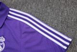 2025-26 RMA Purple Short shirts and Long trousers Suit #C2531